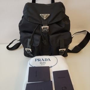 Prada backpack in small